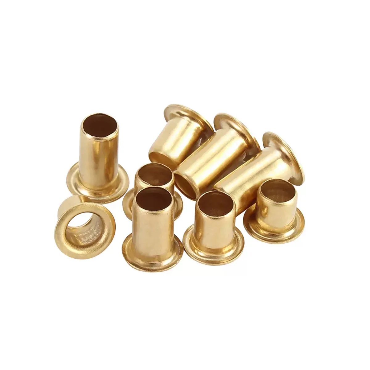 Copper Chicken Eye Buckle Rivet/Hollow Copper Rivet/Air Hole Buckle Ring M0.9M1.7M2.3M3M5M6