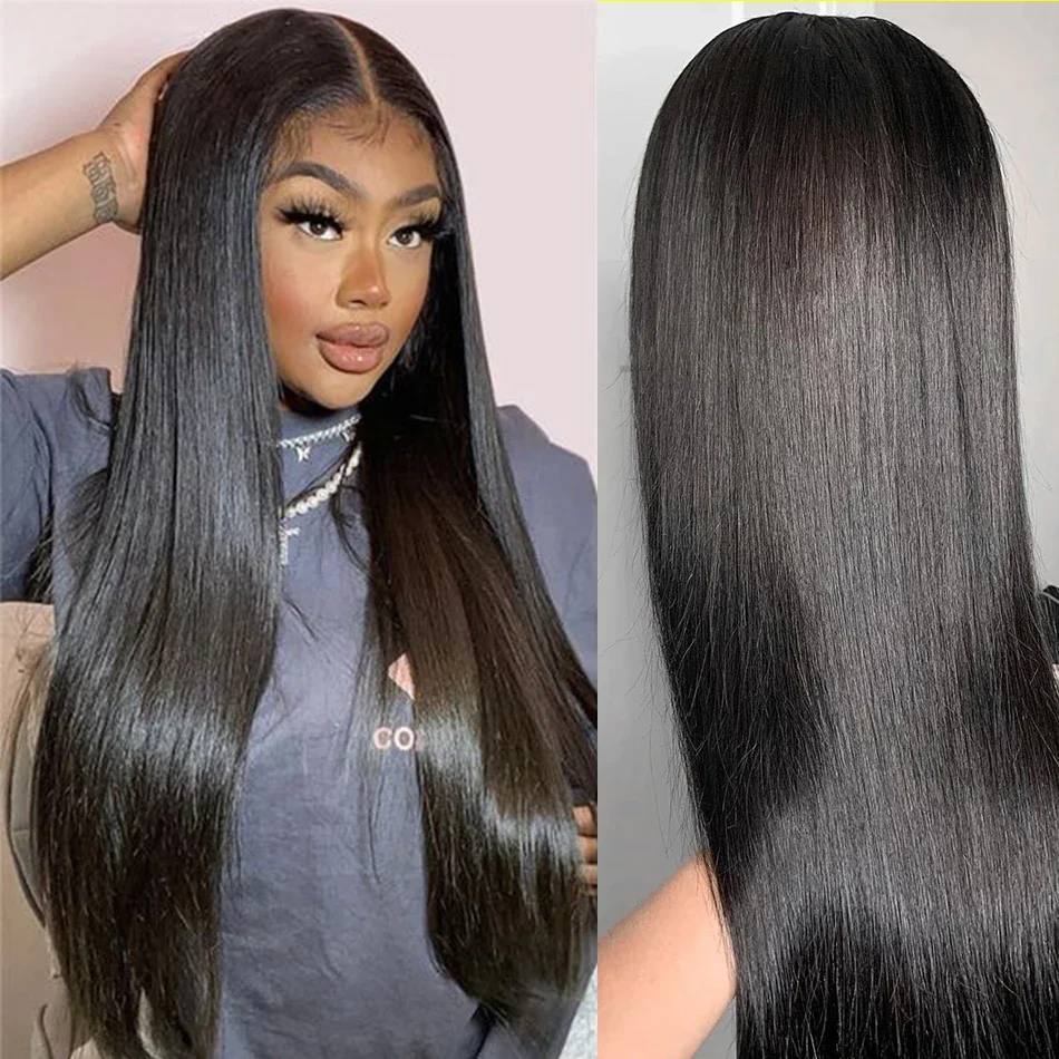 

bone straight 100% human hair wigs Pre Plucked 13x6 lace frontal wig cheap wigs for women brazilian hd lace wigs on sale