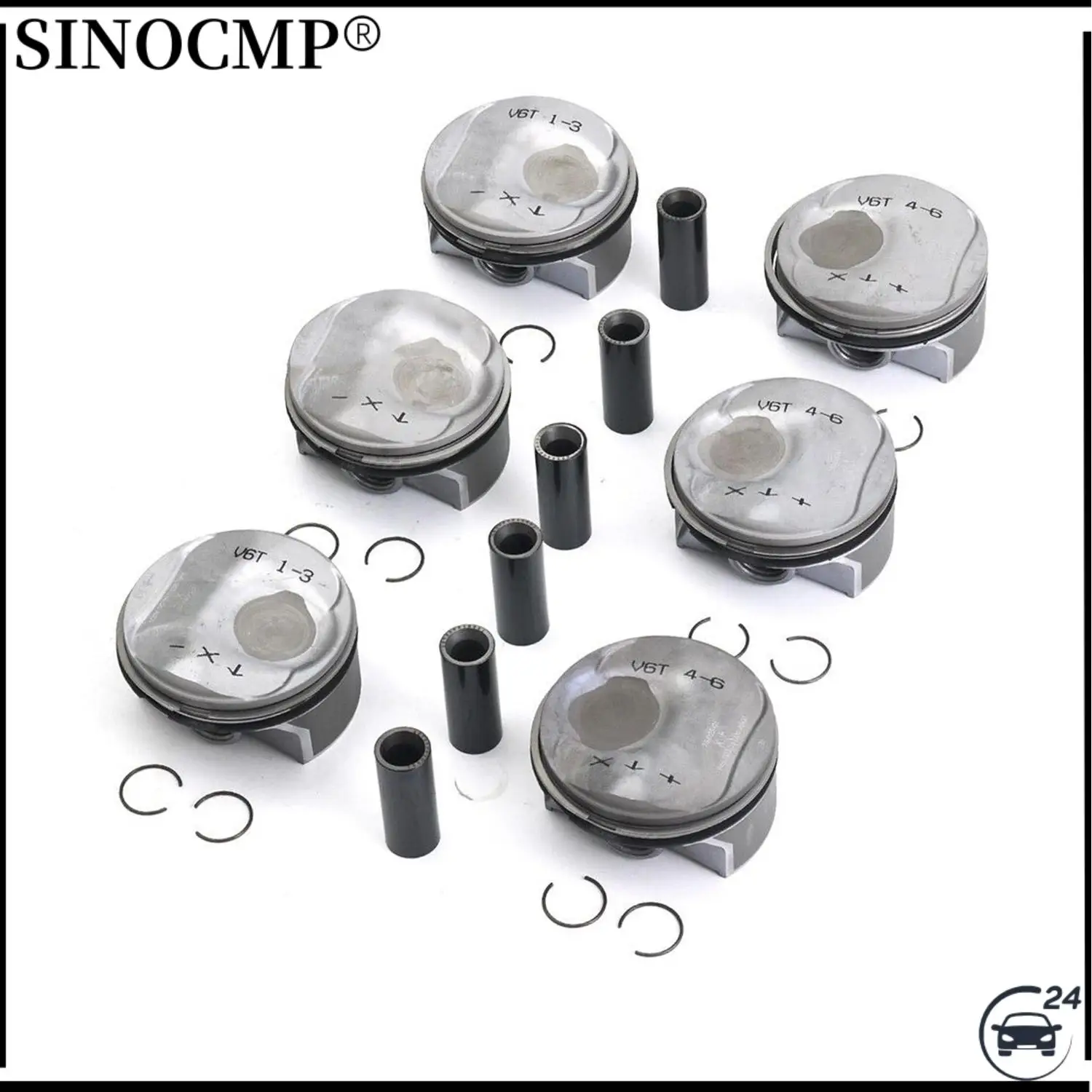 Φ96mm Pistons Rings Set For Porsche Macan Panamera S 4S 3.0T V6 970 95B STD 94610306007 94610306107 94610306114