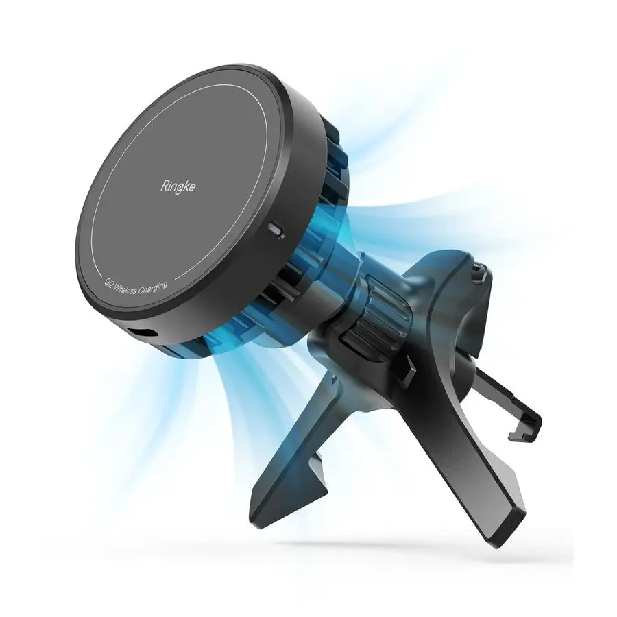 

Магнитное автомобильное зарядное устройство Qi2 Peltier, совместимое с автомобильным держателем для телефона MagSafe с технологией охлаждения, сверхбыстрое зарядное устройство Qi2