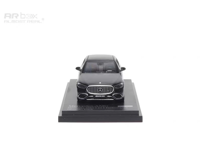 1:64 BENZ AMG S63 E Performance 2023 مجموعة نماذج السيارة المصنوعة من خليط معدني AR Box