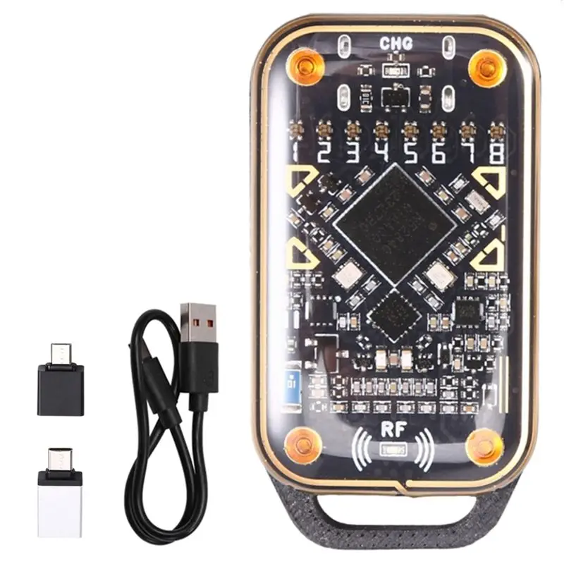 B68A Chameleon Ultra RFID Chip Reader Smart Card Emulator 125Khz 13.56Mhz ID IC Card Decode Duplicator With Restart Function