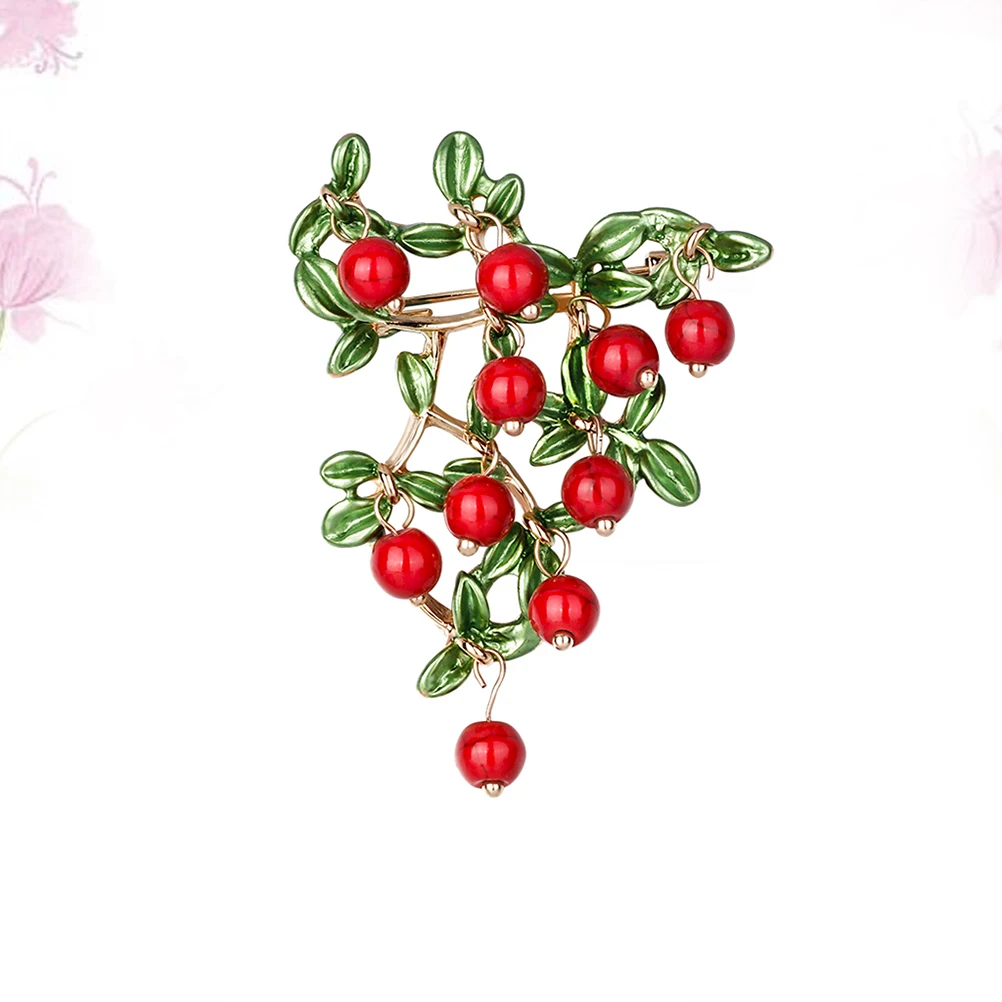 

Enamel Brooches Ladies Pin Plant Breastpin Shirt Collar Pins Flower Alloy Material Durable Anti Rust Corrosion