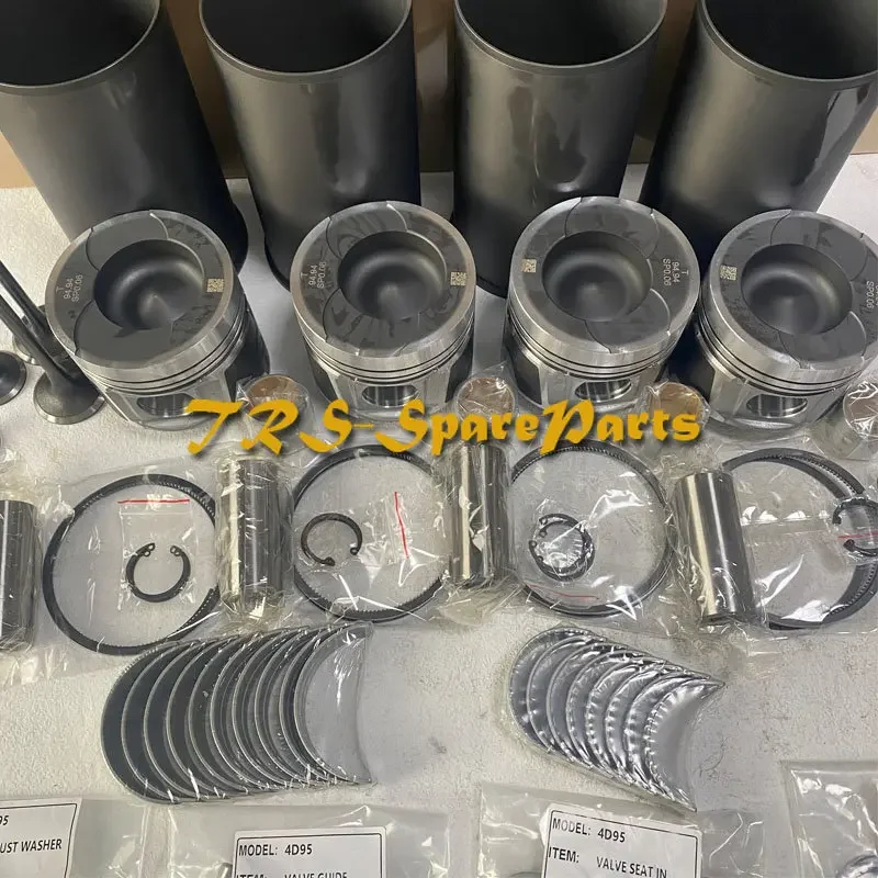 4D95L Engine Overhaul Rebuild Kit for Komatsu Excavator PW60-3 PW60S-3 Piston 6206-33-2140