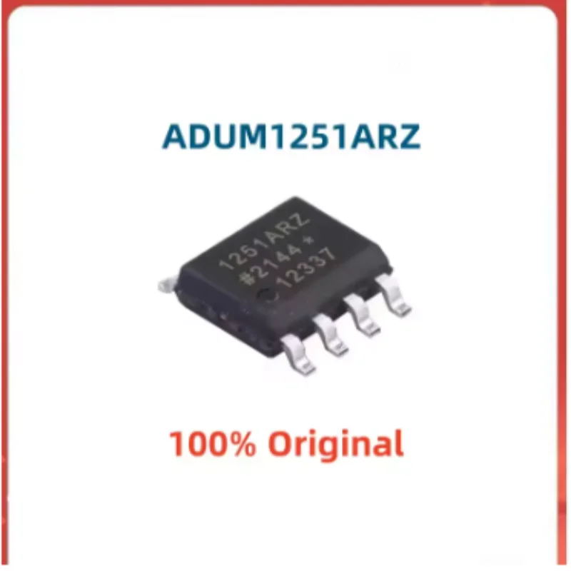 5PCS ADUM1251ARZ ADUM1201ARZ  Dual Channel Digital Isolator SOIC-8 High Speed Isolation IC