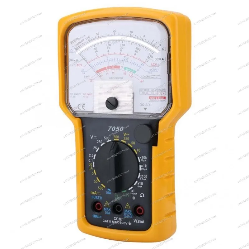 Dual Display Digital Analog Multimeter, Voltage Current Resistance Testing Meter for Electrical Maintenance