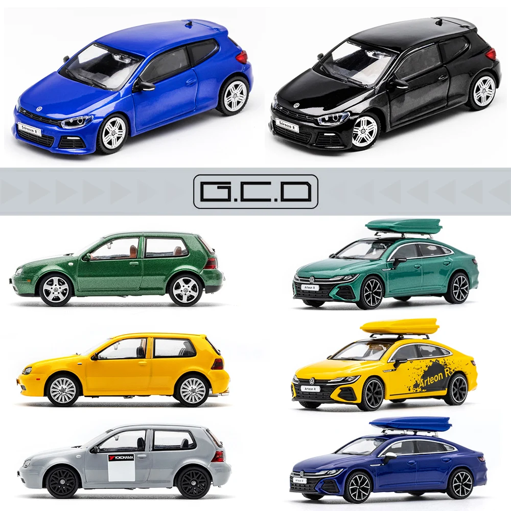 GCD 1/64 German Alloy Car Model Diecast Metal Toy Collection  Vehicle for Boys, Premium Gift for Adults