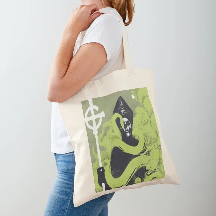 

Papa Emeritus II the fog weaver Tote Bag cute pouch bag Gift bags custom bags eco bag folding