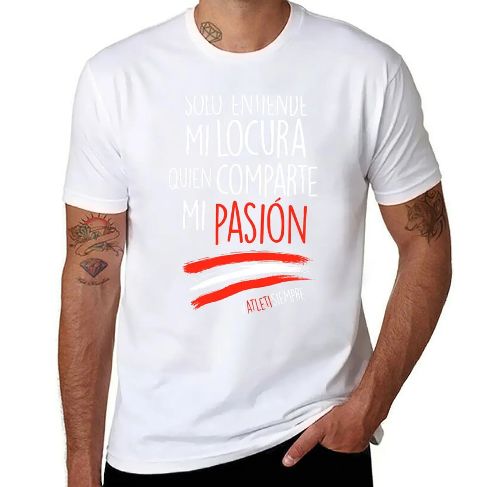 

Atleti - Solo Entiende Mi Locura Quien Comparte Mi Pasión T-Shirt t shirt man luxury T-Shirt