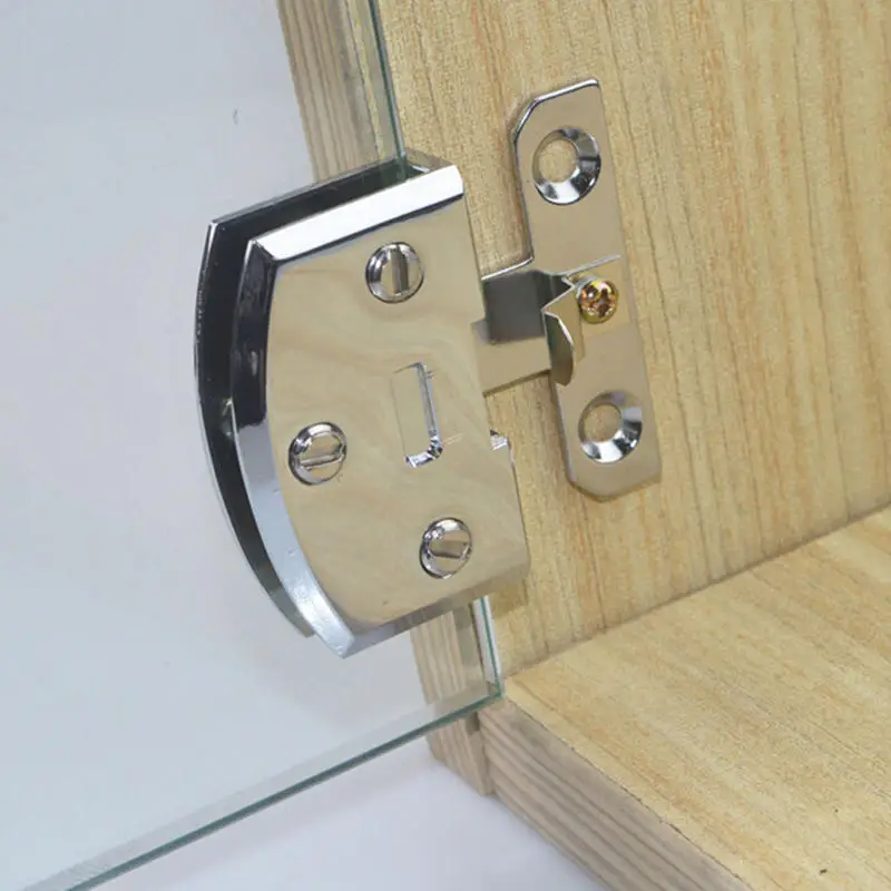 Pivot Hinge/Glass Hinge Rotating Invisible Cabinet Door Hinge Furniture Hardware Side Axis Flip Window Support Gemel Hardware