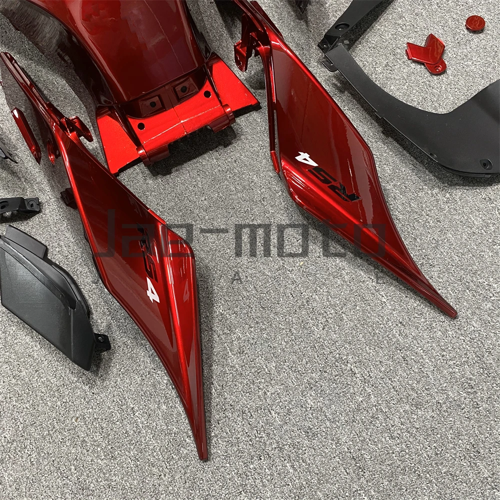 for RS125 RS4 2012 2013 2014 2015 2016 2017 Injection ABS Plastics Full Fairings Kit Mold Replace Accessories Red image 5
