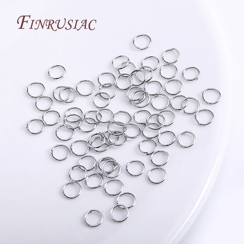 50–200 Stück 3–10 mm 18 Karat vergoldete Biegeringe, offene geteilte Ringverbinder für DIY-Schmuckherstellung, Großhandelsartikel – Detail 23