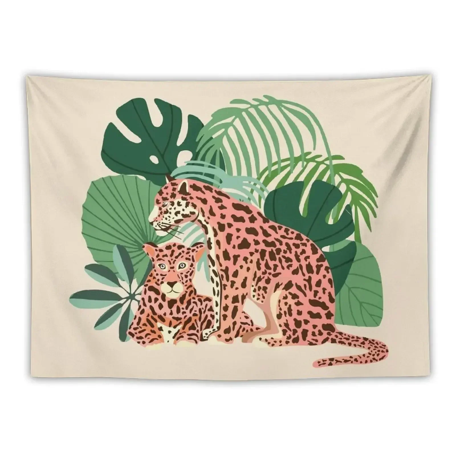 

Blush Jaguars #illustration #wildlife Tapestry Things To Decorate The Room Home Decor Accessories Room Decor Aesthetic Tapestry