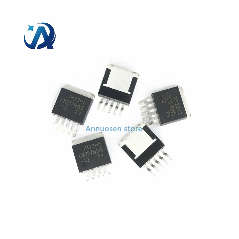 5PCS New and Original LM2576HVS LM2576HVS-5.0 LM2576HVS-3.3 LM2576HVS-12 3A LM2576 TO-263-5  LM2576HVS-ADJ
