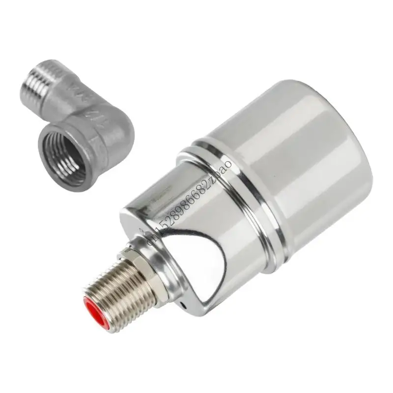

H7EA Adjustable Float Ball Valves System with 3 Adapters Suitable for 1/2" 3/4" 1" Pipes for Water Tanks Irrigation Use