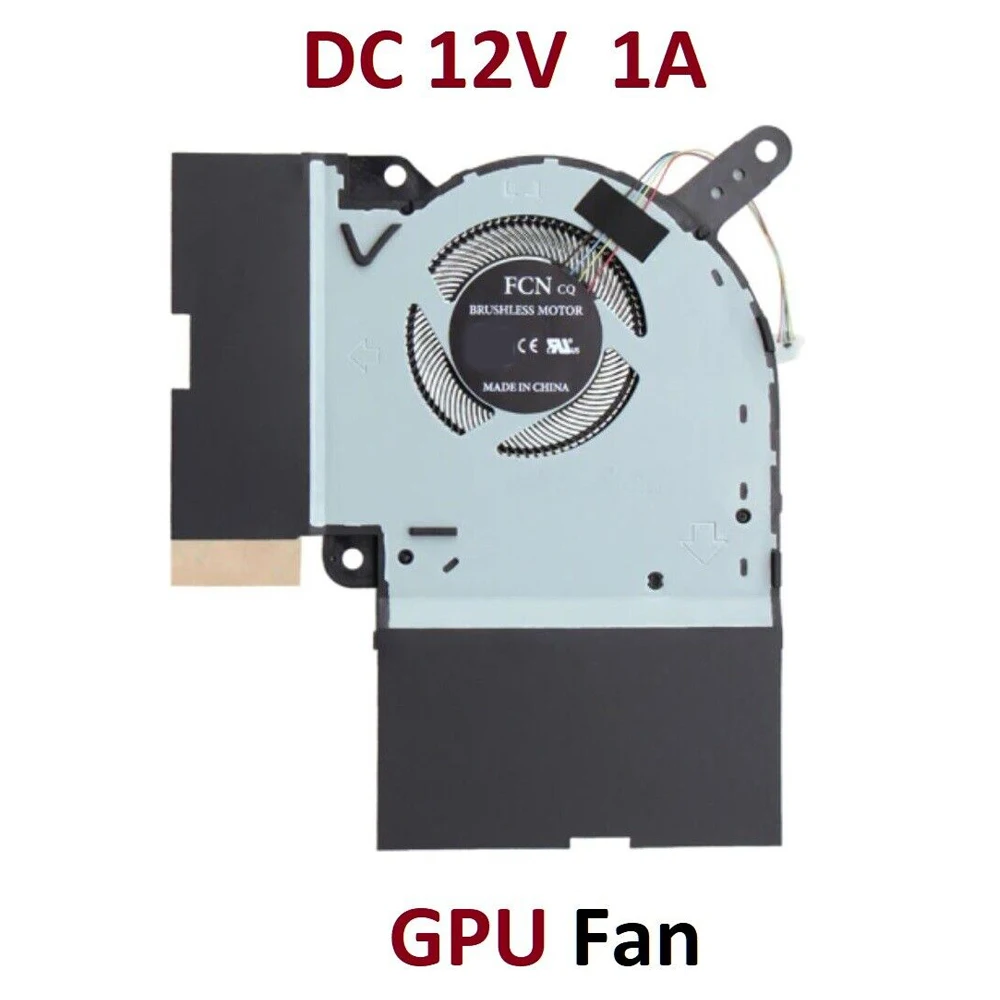 For Asus ROG Strix G512LV G512LW G712LV G712LWS Laptop CPU GPU Fan Cooler - Cooling System for Enhanced Performance