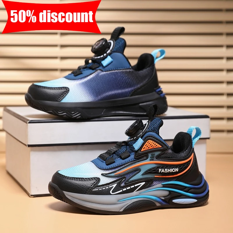 

Childrens Running Shoes Breathable Comfortable Boys Girls Daily Casual Walking Shoes Soft Sole Rebound School Training Sneakers