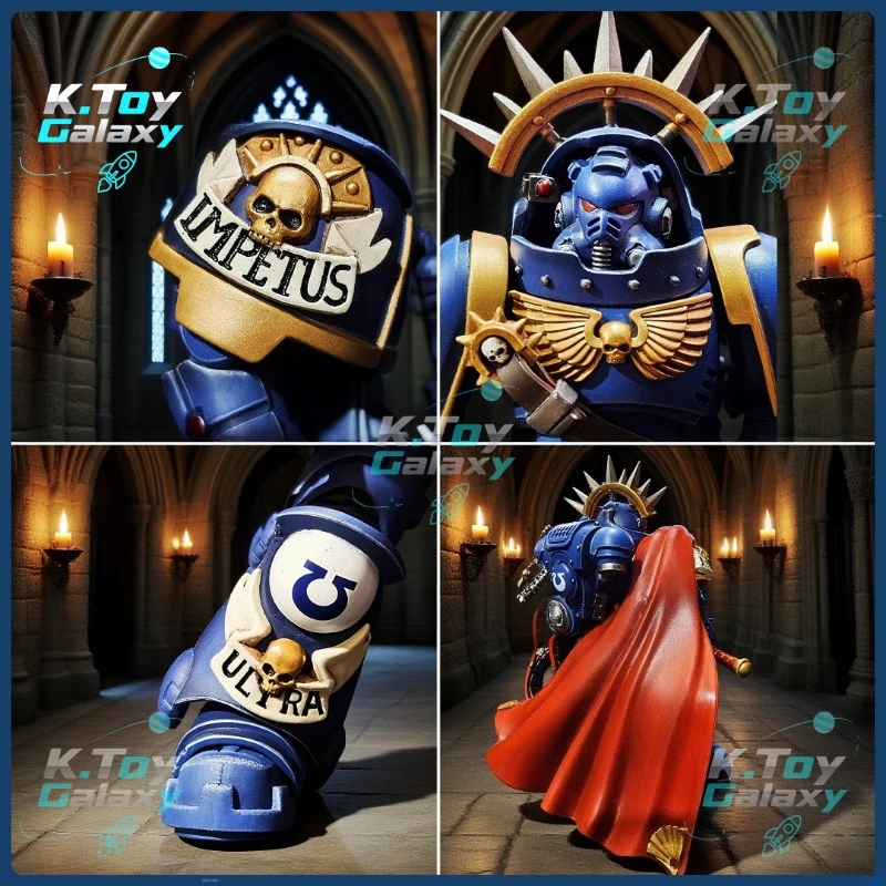 

JOYTOY Warhammer 40K Ultramarines 1/18 Фигурка Капитан в Гравис Броня Коллекция Игровая модель Совместные подвижные подарочные игрушки