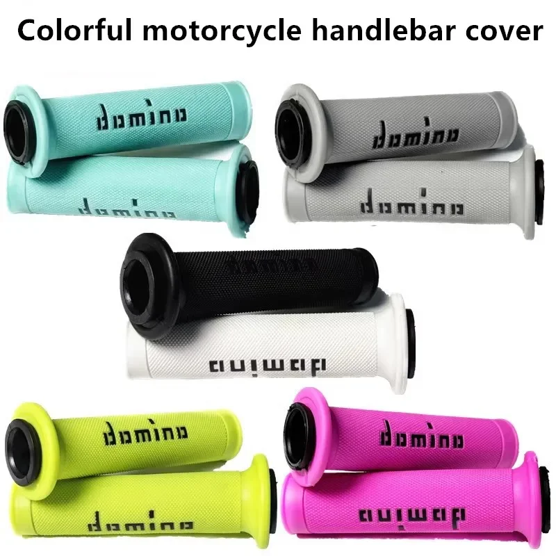 For GSX-R600 GSX-R750 GSX-R1000 GSXR 600 750 1000 Motorcycle Domino Universal Rubber Handle Bar Grip Handlebar
