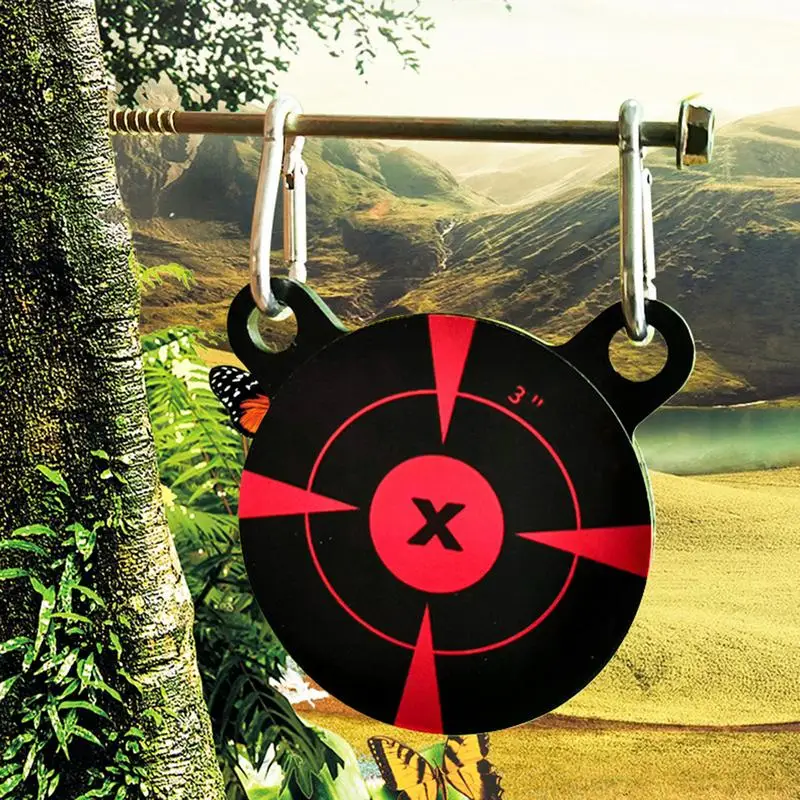 Shooting training target Thicken Panda for Head Portable solid durable Simple lightweight Hanging Target Accessory hooks random