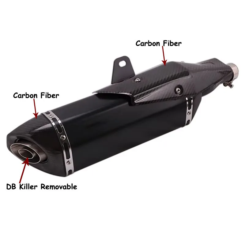 Slip On Motorfiets Uitlaat Uitlaatdemper Escape Systemen Buis Header Front Link Pipe Voor Honda X-ADV 750 X Adv750 Adv 2017 2018 - 2023