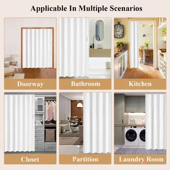 6 nejlepší prodej Skládací dveře z PVC - №1