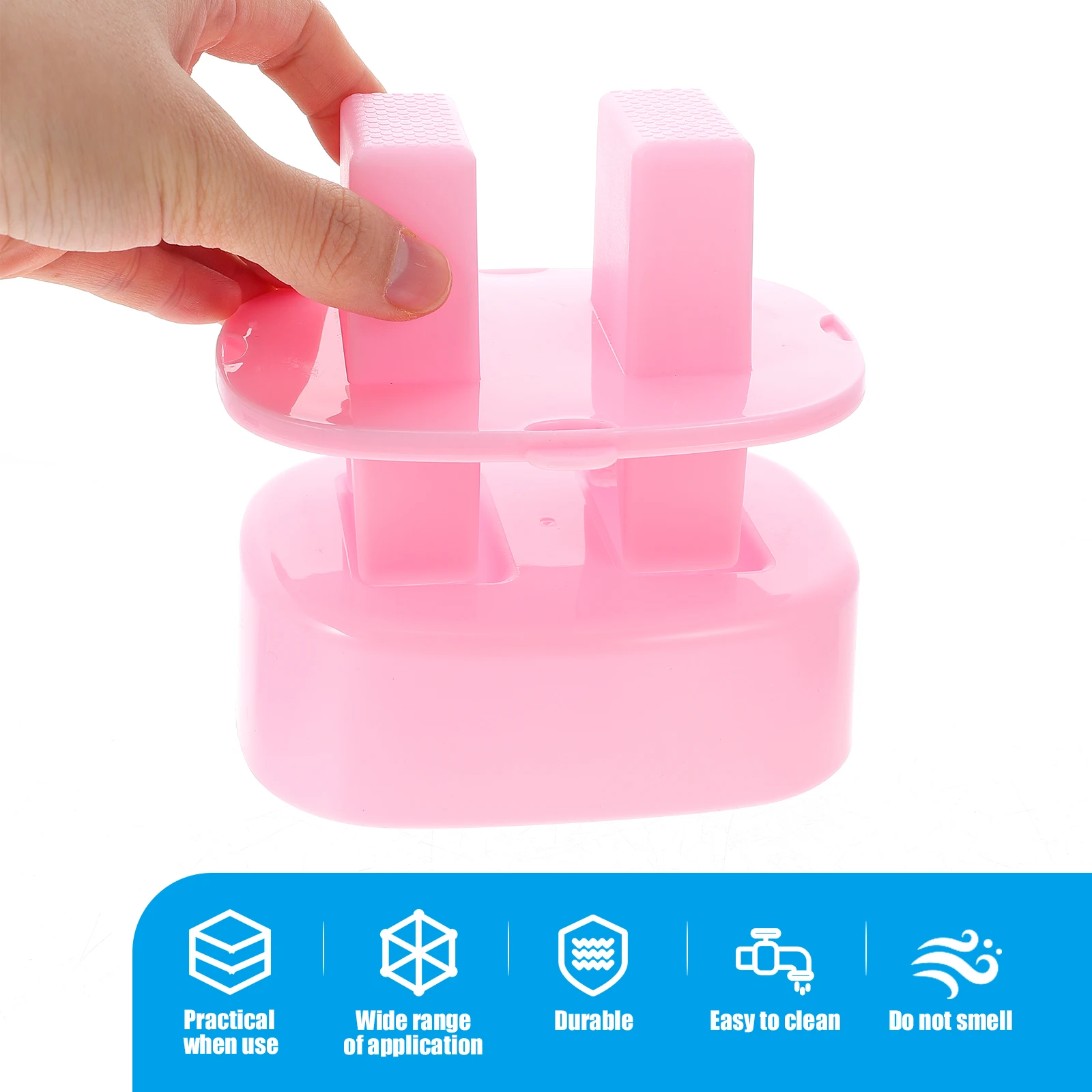 

Rice Ball Mold Sushi Making Kit Triangle Onigiri Molds Pink Child Food Grade PP Easy DIY Clean Lightweight Portable