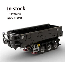 MOC-115968 Dump Trailer City Assembly Stitching Building Block Model1149 Building Block Parts Children's Building Block Toy Gift