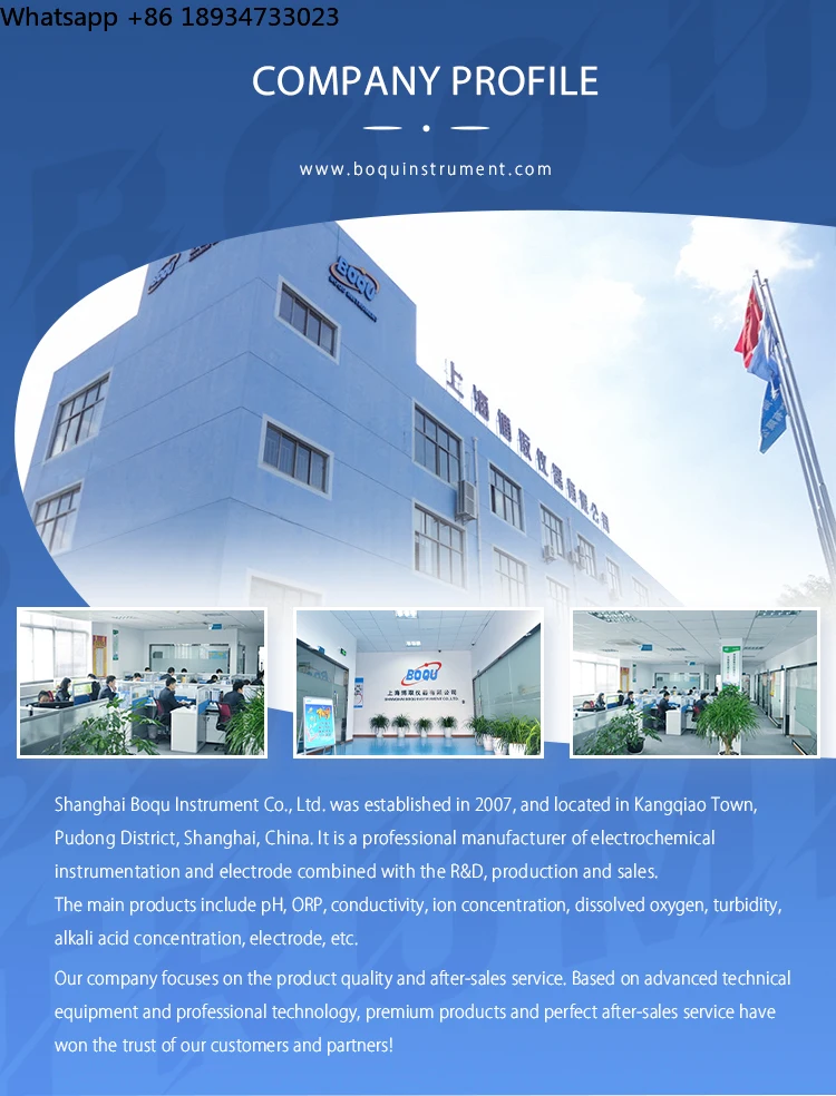 Boqu Pharmaceutical  PH-5806 Sterilized and Autoclaved Measure Bioreactor Online Hygienic pH Sensor