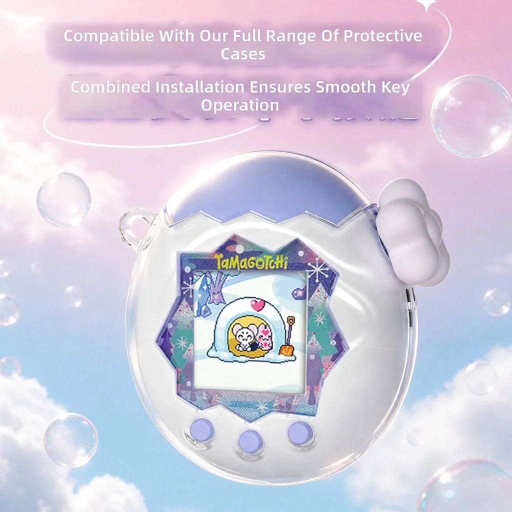 Compatible with Tamagotchi Paradise Joystick Cap Silicone Protective Button Cover Flower Design