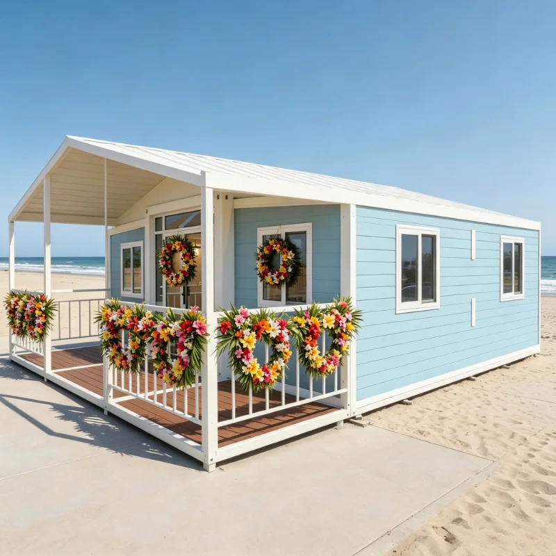 Customized Prefabricated House Folding Container House Tiny Home Luxury 40ft 20ft Expandable Home Wooden House Garden Rooms
