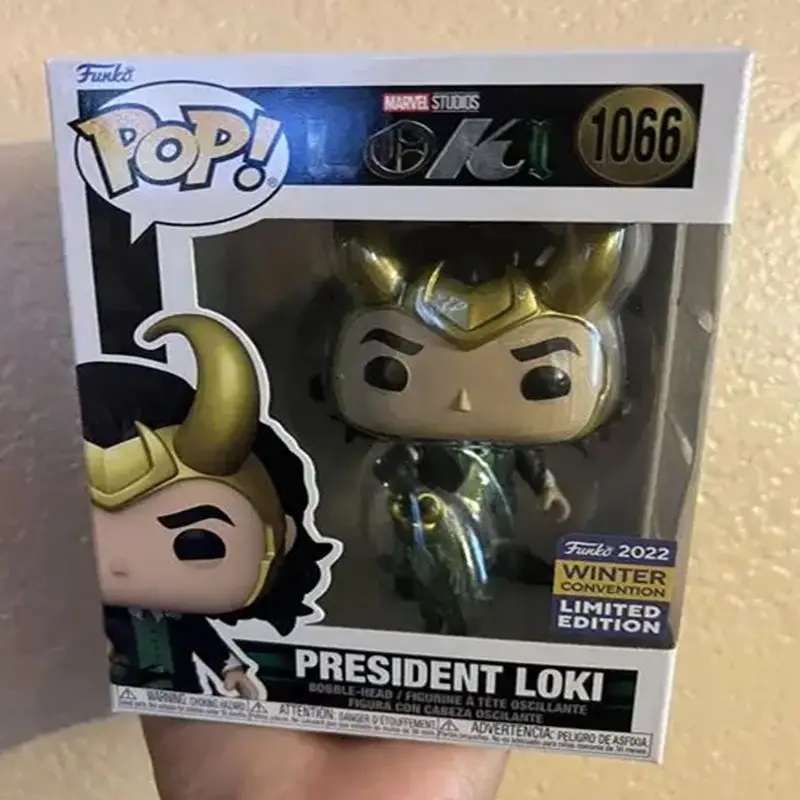 Funko pop Marvel Los Vengadores Loki # 747 PRESIDENTE LOKI # 898 # 895 THOR LOKI # 36 juguetes de la colección exclusiva de la Conferencia de Primavera 2026