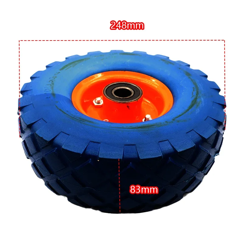 For Electric Tricycle Trolley  Scooter Warehouse Car tire Replace 10 Inch 4.10/3.50-4 Pneumatic Tire wheels