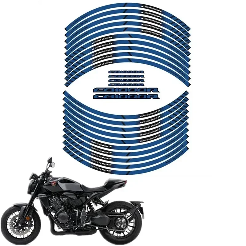 FOR HONDA CB1000R Motorcycle Parts Contour Wheel Decoration Decal Sticker - B Accessories