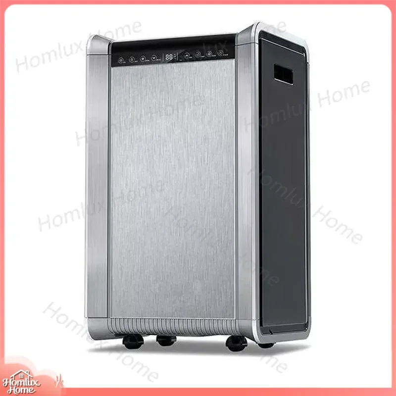 60L D Industrial Dehumidifier for Basement Hotel Home Office Warehouse High Capacity Drainage Type Automatic Humidity Control