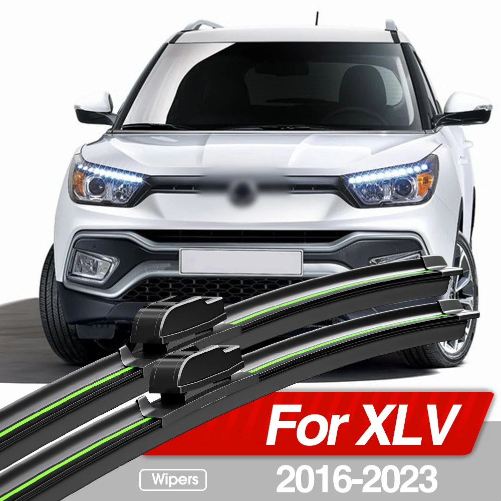 

For Ssangyong XLV 2016-2023 Front Windshield Wiper Blades 2pcs Windscreen Window Accessories 2017 2018 2019 2020 2021 2022