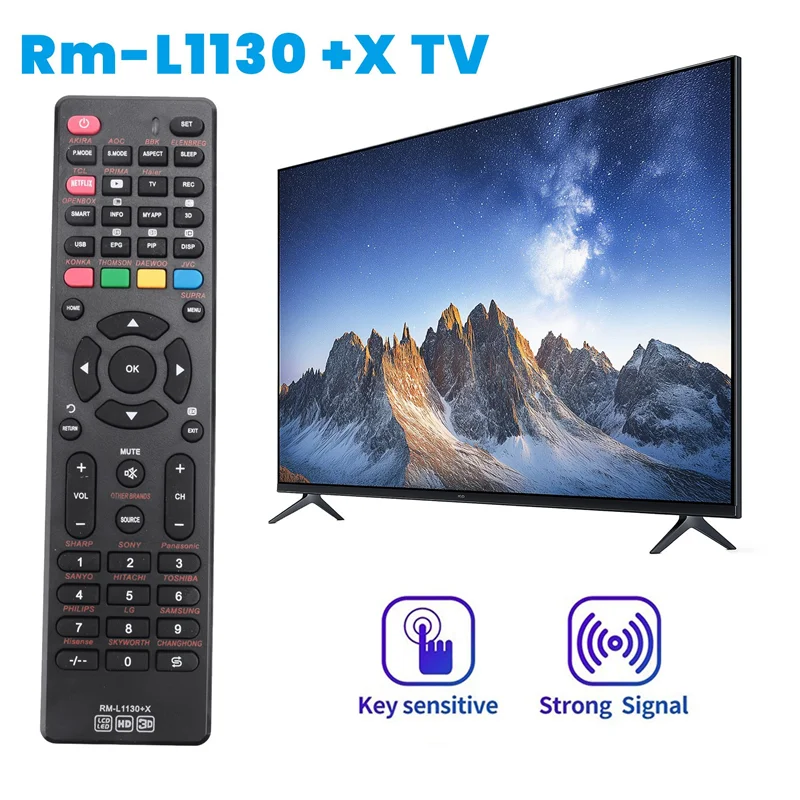 Rm-L1130 +X Tv Remo… - image