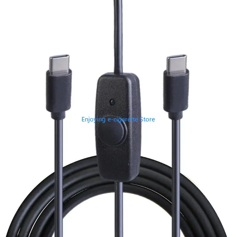 USB-C-Stecker auf Stecker, Schaltsteuerkabel, 20 W, Schnelllade-Verlängerungskabel, Y4QF – Detail 5
