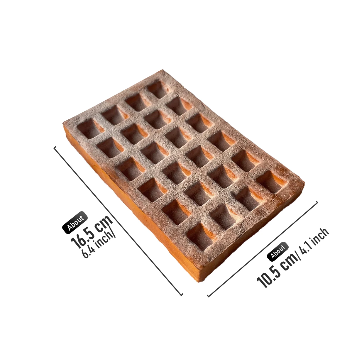 16x10cm PU Fake Jam Waffel, realistisches Frühstücksmodell für Fotografie, Bäckerei-Display, Miniatur-Essen, Party-Dekoration – Detail 10