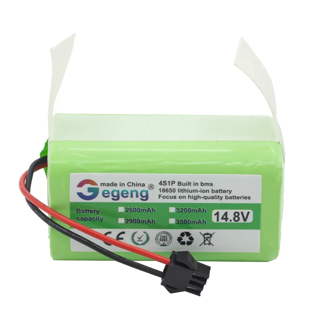 Gegeng 14.8V 2600mAh akumulator litowo-jonowy do Eufy RoboVac RoboVac Ecovacs Deebot N79S Conga Excellence 1990 tevor X500 Lefant T700