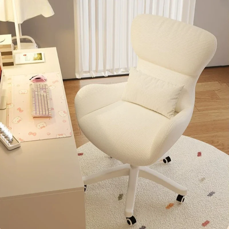 Home Comfort Sedentary Living Room Armchair Furniture Home Light Luxury Premium Bedroom Makeup Chair Armchairs Computer Chairs
