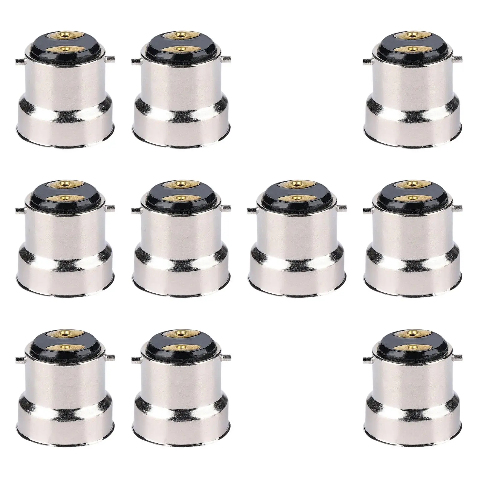 Aluminum B22 Lamp Socket Heat Resistant Bulb Holder Base Adapter for Led Lamp and Decorative Lamps