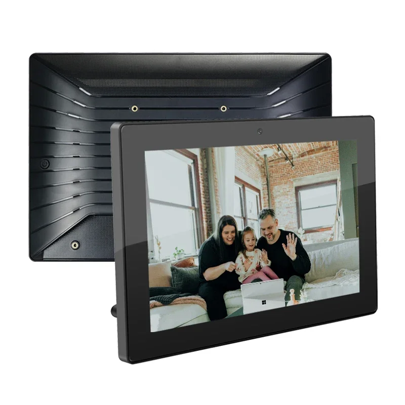 2026 10.1 Inch Rockchip RK3566 2gb Ram Fast Run Speed Wifi PoE Wall Mount Android with Vesa Port for ESOP in Factory
