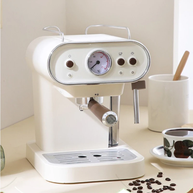 Semi-automatic Coffee Maker Cappuccino Electric Coffee Machine Espresso Coffee Maker Machine With Steam Milk Frother