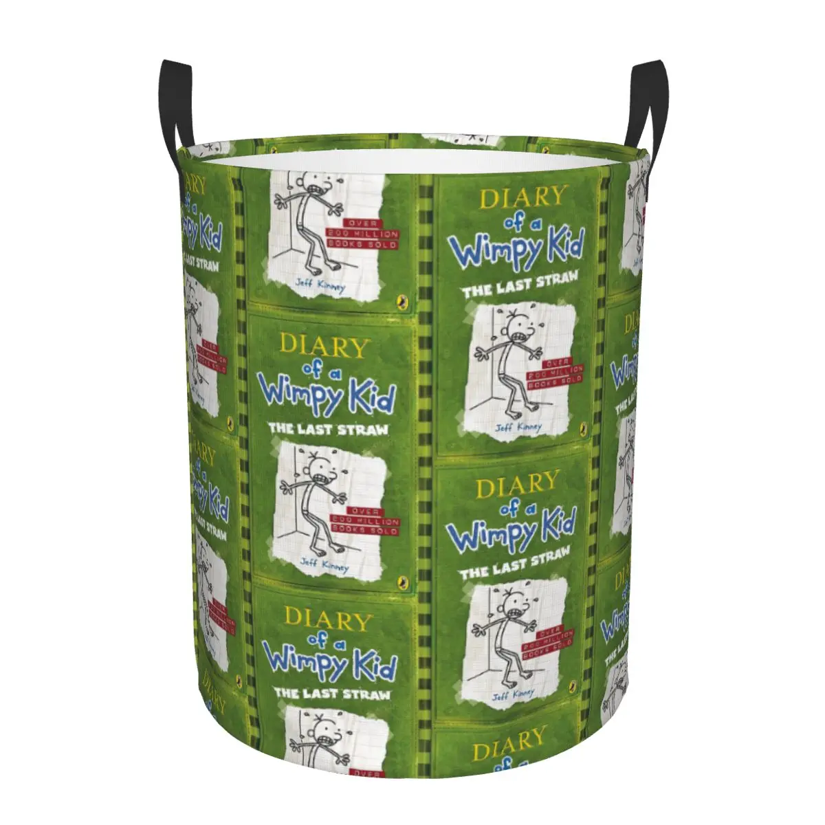 

Diary Of A Wimpy Kid The Last Straw Cover Dirty Laundry Baskets Folding Large Waterproof Clothes Sundries Basket For Home Kids
