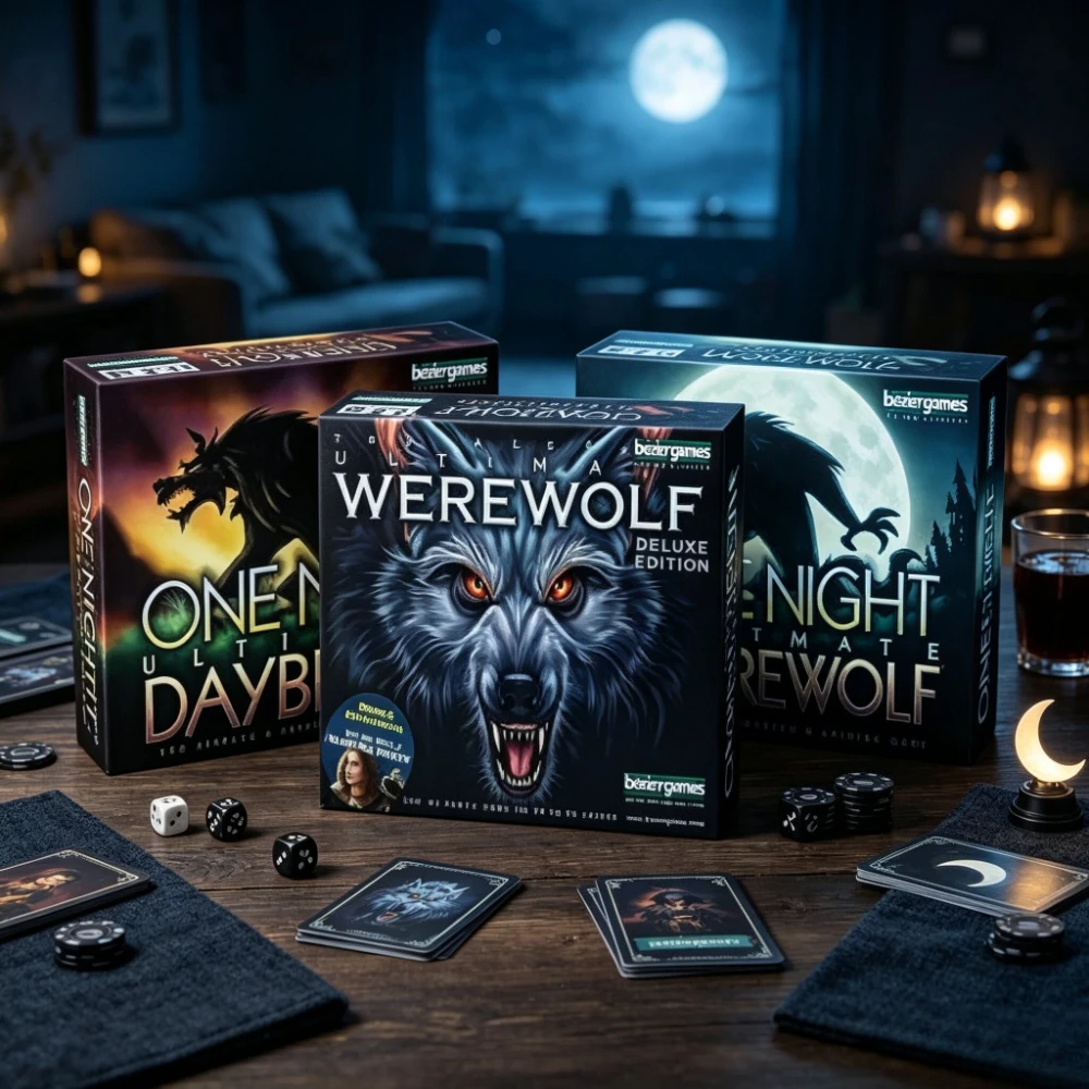 Board Game Werewolf - Kurt Adam Bir Gece Serisi Masa