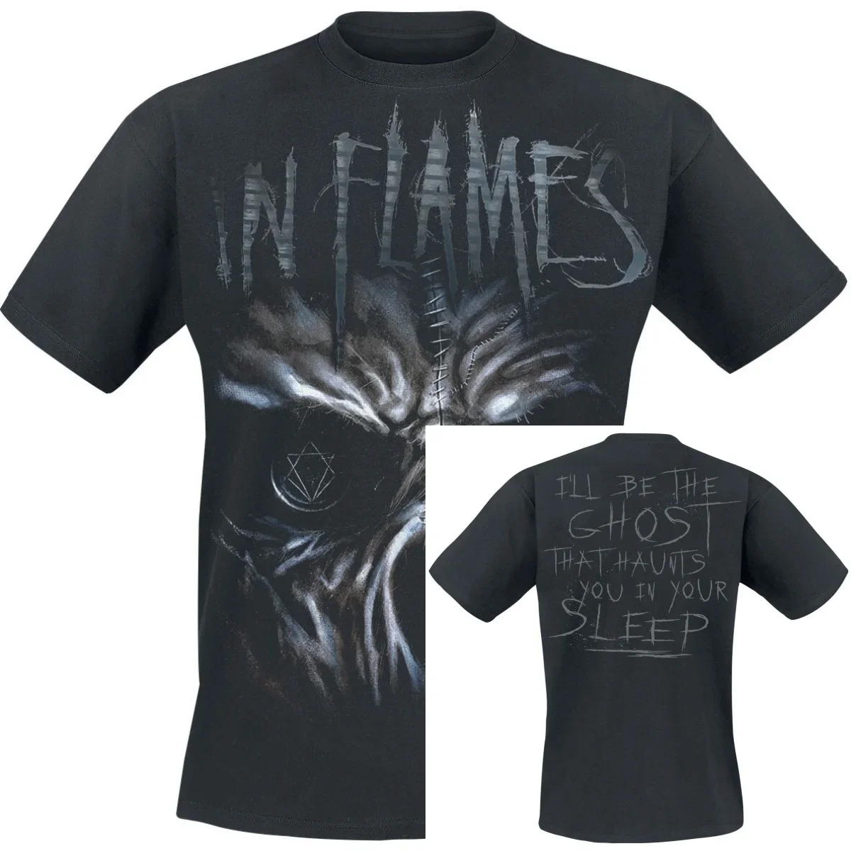 Best in Flames Graphic Cotton Band T-shirt Unisex Summer Short Sleeve Fashion Brand Tee Luxury Casual Vintage Tees