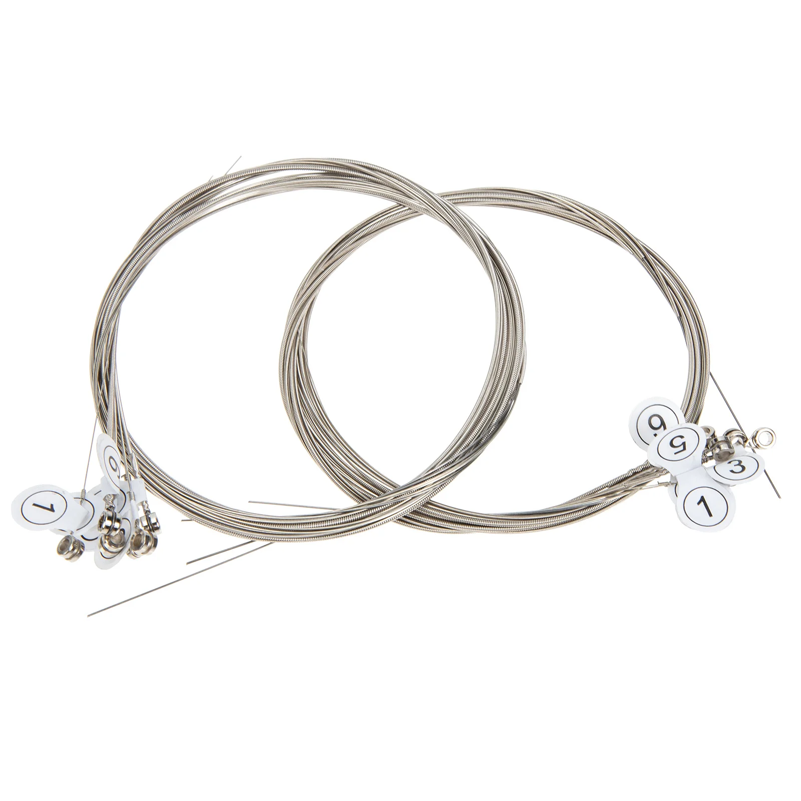 

2 set 2 Sets Steel Electric Strings For Folk Durable Replacement Guitar String Professional Guitar Parts Resonant Sound Easy To