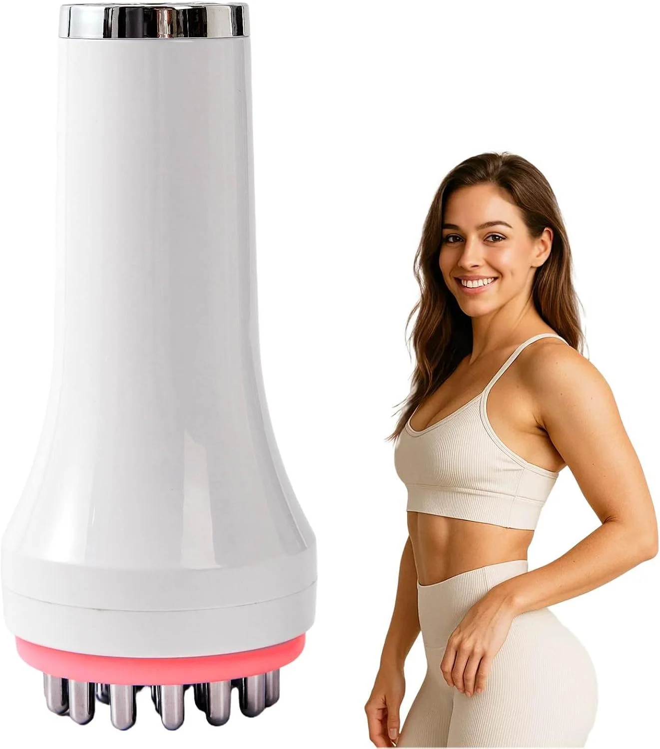 

Lymphatic Drainage Massager & Anti Cellulite Massage Tool, for Legs, Arms & Belly, Body,Helps Reduce Stretch Marks & Cellulite,