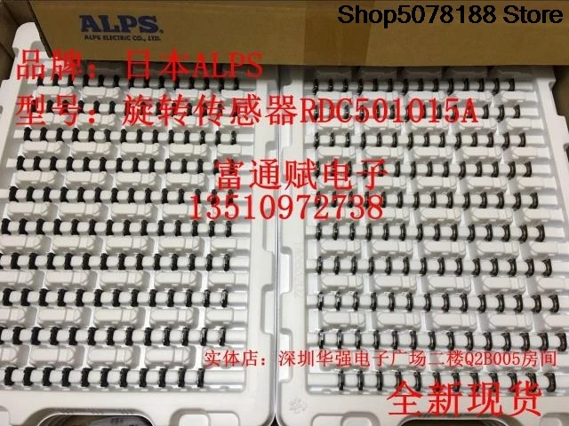 Sensor putar resistif ALPS Jepang RDC 501015 Sensor sudut otomotif